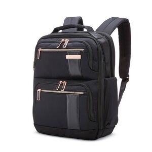SAMSONITE NUROAD LADIES 14.1" BACKPACK - Black & Rosegold